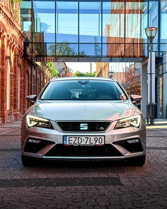 Seat Leon cena 79000 przebieg: 124491, rok produkcji 2018 z Łódź małe 191